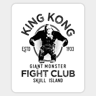 GIANT MONSTER FIGHT CLUB - King Kong 1933b Sticker